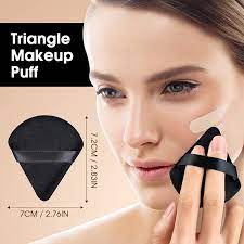 face powder triangle makeup puff