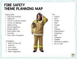 pre fire safety lesson planning