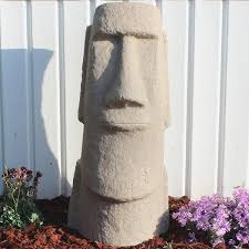 Emsco Easter Island Sandstone Resin