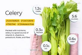 celery nutrition facts and health benefits