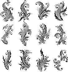 Vector floral included floral pattern vector, floral ornament vector, decorative vector and more. Ai Floral Design Elements Vector Illustration Ai Vector File Free Download 3axis Co