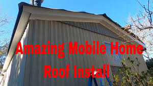Generally, they also come in a while color that can work effectively in terms of. Epdm Rubber Roof Over A Mobile Home Trailer Roof Youtube