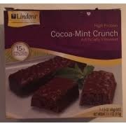 lindora cocoa mint crunch bar calories