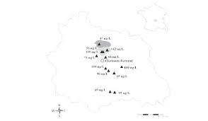Map Of The Grape Sources For The 12 Wines From Auvergne And