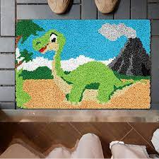 dinosaur latch hook rug kits embroidery