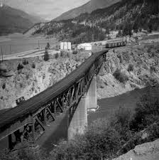 Lytton bc has broken the record for canada's all time maximum temperature of 46.1. Rail Bridge Over The Thompson River At Lytton Bc Northern Bc Archives