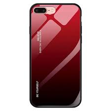 The silver, gold, rose gold, and (product) red iphones have white faceplates. Buy Iphone 7 Plus 8 Plus Premium Protection Red Sunset Cover Powerplanetonline