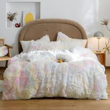 Furry Duvet Cover Set Plush Bedding Set