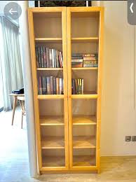 Ikea Book Shelf With Glass Doors For