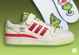 the grinch has more adidas shoes on the