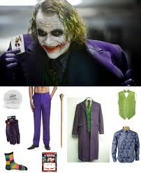 joker costume carbon costume diy