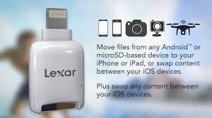 Lexar Microsd Card Reader For Iphone Or Ipad Youtube