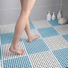 2pcs bathroom anti slip mat set with
