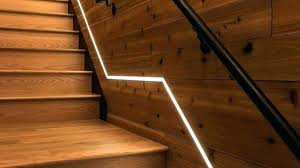 Stairway With Led Strip Light