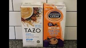 tazo skinny chai latte oregon chai