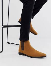$5.00 coupon applied at checkout. Asos Design Chelsea Boots In Tan Faux Suede Asos