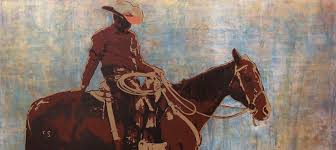 Cowgirl Art Canvas Prints Wall Art