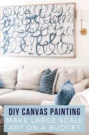 diy canvas painting how to make