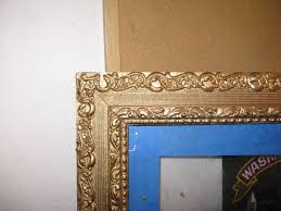 repair a gilded plaster picture frame