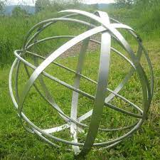 Stainless Steel Metal Art Sphere