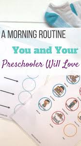 A Morning Routine You And Your Preschooler Can Love