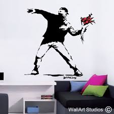 Protest Banksy Custom Vinyl Wall Art