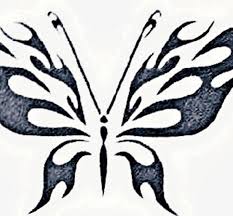 Butterfly Stencil A5 Sarah Jayne Paints