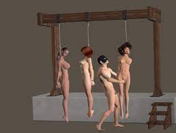 Hanged naked