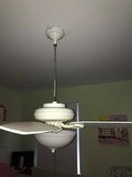 help from electrician ceiling fan fell