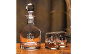 Classic Whiskey Decanter Set 5 Piece