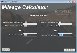 Download Gas Mileage Calculator 1 2 0 0
