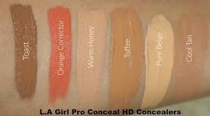 L A Girl Pro Conceal Hd Concealers Makeupholic World