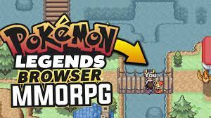 POKEMON BROWSER MMORPG!? - Pokémon Legends (Pokemon MMO Gameplay) - YouTube