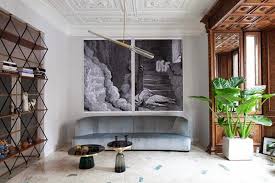 art nouveau style apartment in milan