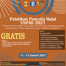 Maybe you would like to learn more about one of these? Pelatihan Penyelia Halal Unpad 2021 Universitas Padjadjaran