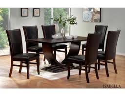 Featuring an upholstered seat for comfort, the landon dining chair will create a casual and inviting atmosphere in your kitchen or dining room. Modern Dining Room Sets Homepimp