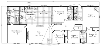 Double wide trailer homes floor plans. Bailey 32 X 80 2305 Sqft Mobile Home Factory Expo Home Centers