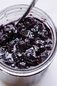 easy blueberry jam recipe with chia