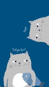 Fun Cat Meme Mobile Wallpaper Template