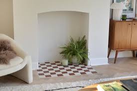 Decorative Fireplace Hearth Tutorial