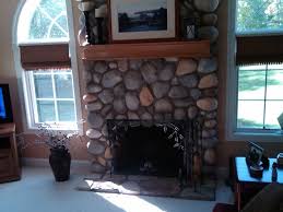 Wood Mantle For An Existing Stone Fireplace