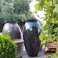 Pot Jar Roman Black Glazed At Wairere