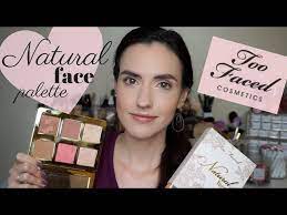 too faced natural face palette
