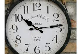 Vintage American Style Wall Clock