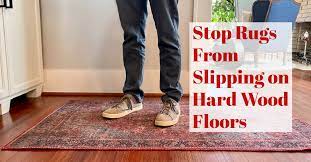 slipping on your hard wood floors