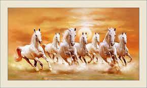 7 horses hd wallpaper
