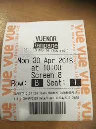 my first trip back to the cinema took