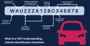 understand vehicle id numbers