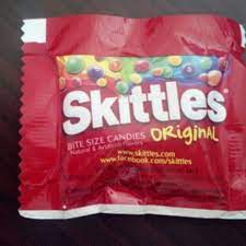 calories in skittles original fun size