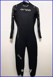 Orca Mens Full Triathlon Wetsuit Sonar Full Suit Size 9